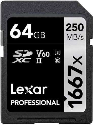 باناسونيك DC-S5M2XBODY Lumix S5IIX حزمة هيكل الكاميرا بدون مرآة كاملة الإطار مع 2X Lexar Professional 1667x64GB بطاقة ذاكرة SDXC UHS-II وقارئ Lexar Pro USB-C ثنائي الفتحة in Saudi Arabia