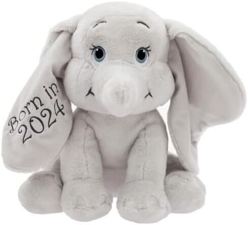 Disney Store Official Dumbo Plush in Swaddle – Disney Babies Collection – Small 10'' – Soft Elephant Toy with Blanket in Saudi Arabia