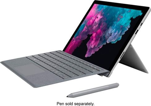 Microsoft Ljj-00001 Surface Pro (الجيل الخامس) (Intel Core M3، 4 جيجابايت، 128 جيجابايت SSD) مع غطاء Surface Signature Type Platinum (متجدد) in Saudi Arabia