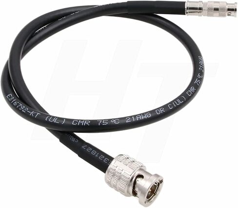 4K 12G SDI Video Cable HD Micro BNC to Standard BNC for Blackmagic Micro Studio Camera 4K G2 ATEM Video Assist 5" Monitor 4K30 6G-SDI 2160p 50cm in Kuwait