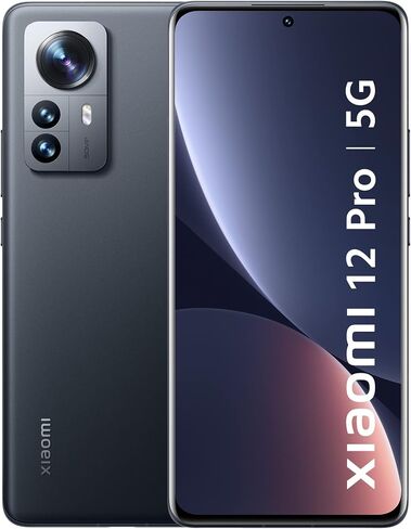 Xiaomi 12 Pro 5G + 4G LTE (256GB + 12GB) Factory Global Unlocked 6.73" 50MP Pro Triple Camera (Tmobile/Tello/Mint USA Market) + Extra (Fast 51w Dual Car Charger) in Saudi Arabia