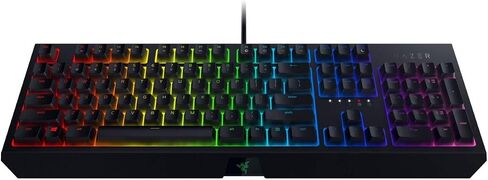 لوحة مفاتيح الألعاب الميكانيكية Razer BlackWidow 2019 (مفتاح أخضر) مُجددة ومعتمدة in Saudi Arabia