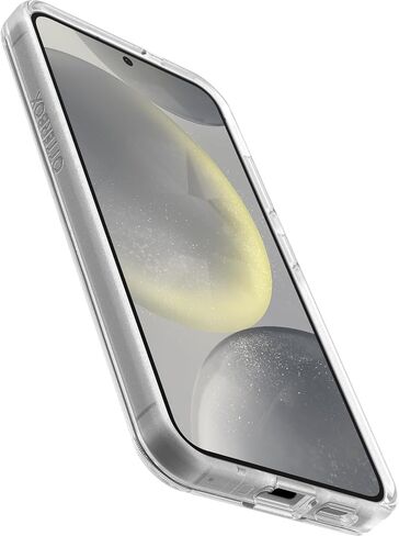 حافظة شفافة من سلسلة OtterBox لهاتف Samsung Galaxy S24 Symmetry - شفافة، أنيقة للغاية، متوافقة مع الشحن اللاسلكي، حواف مرتفعة تحمي الكاميرا والشاشة in Saudi Arabia