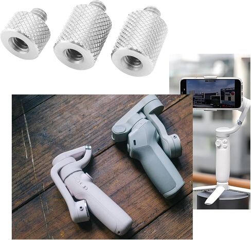3Pcs Gimbal Stabilizer Balance Counterweights Set 304 Stainless Steel Compatible with DJI OM 5 OM 4 SE OM 4 Compatible with OSMO Mobile3 in Saudi Arabia