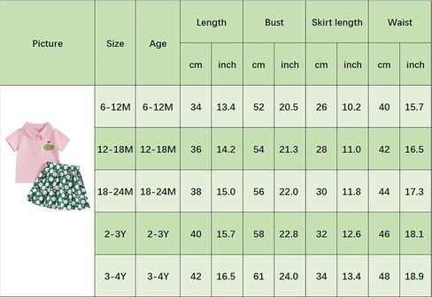Toddler Baby Girl Golf Outfit Short Sleeve Hole in One Polo T Shirt Golf Print Mini Skirt Set 2Pcs Summer Clothes in Saudi Arabia