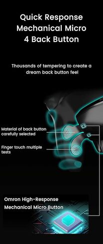 غلاف خلفي لوحدة التحكم لجهاز PS5، ووظيفة رسم الخرائط المتفجرة، ومجموعة مبيت مرفق للوحة الألعاب ذات الزر الخلفي المزدوج المُعاد تصميمها بنفسك لجهاز PS5 in Kuwait