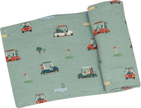 Angel Dear - عربات الجولف، بطانية القماط، مجموعة من قطعتين in Kuwait