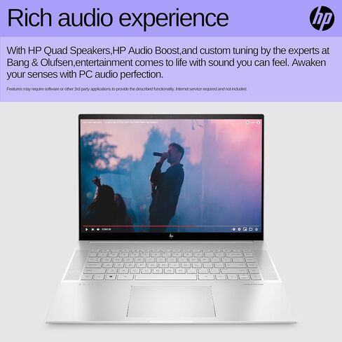 كمبيوتر محمول HP Envy 16 Business 2024 الأحدث، شاشة لمس WQXGA، Intel 14-Core i7-13700H، GeForce RTX 4060، ذاكرة الوصول العشوائي 64 جيجابايت، 2 تيرابايت SSD، لوحة مفاتيح بإضاءة خلفية، ترخيص Microsoft Office مدى الحياة ونظام التشغيل Windows 11 Pro in Saudi Arabia