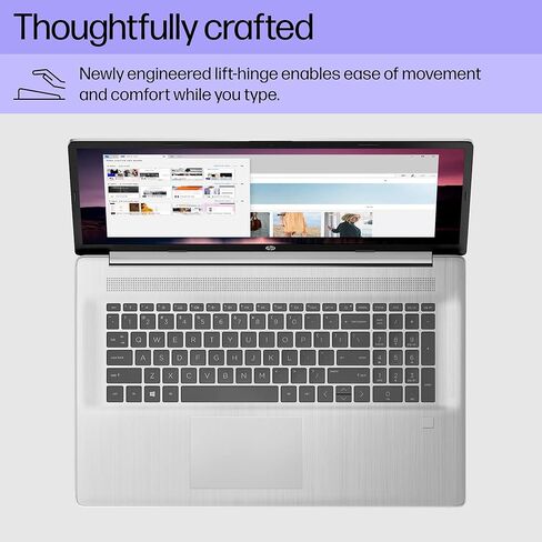 كمبيوتر محمول HP الرائد Intel i3 17 FHD مع ذاكرة وصول عشوائي سعتها 40 جيجابايت، و1.2 تيرابايت SSD (1 تيرابايت PCIe وP500 250 جيجابايت SSD خارجي)، ومعالج متعدد المهام سداسي النواة، ونظام التشغيل Windows 11 Home، وشاشة كبيرة بأسعار معقولة لتلبية الاحتياجات  in Saudi Arabia