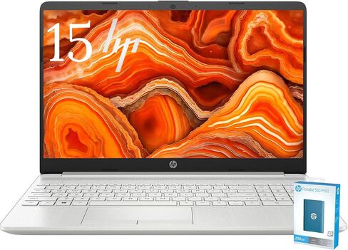 HP Flagship Intel i3 17 FHD Laptop with 40GB RAM, 1.2TB SSD(1TB PCIe & P500 250GB External SSD), 6-Core Multitasking Processor, Windows 11 Home, Affordable Big Screen for Everyday Needs in Saudi Arabia