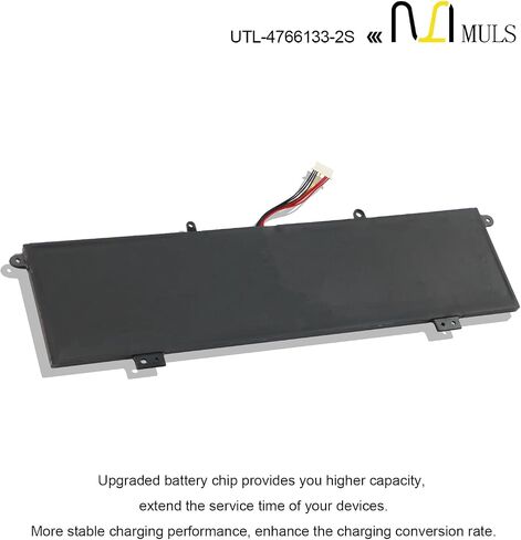 بطارية كمبيوتر محمول MULS UTL-4766133-2S UTL-4678108-2S متوافقة مع Evolve III Maestro-EBook11 Maestro Evolve 3 Leadpie M1 Series 7.6V 6000mAh in Saudi Arabia