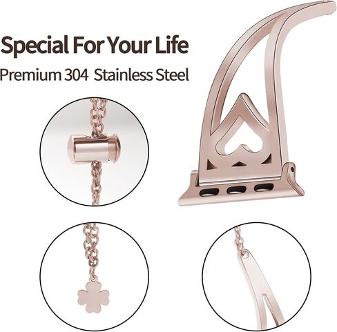Bling Bands Compatible with Apple Watch Band 38mm 40mm 41mm 42mm 44mm 45mm iwatch SE Series 7/6/5/4/3/2/1, Stainless Steel Bands Dressy Jewelry Diamond Bracelet Bangle Wristband Women in Saudi Arabia