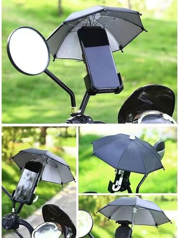 Phone Umbrella, Cell Phone Umbrella for Sun Shade Mobile Phone Holder with Umbrella and Universal Adjustable Cute suction Cup For Outdoor, Beach in Saudi Arabia