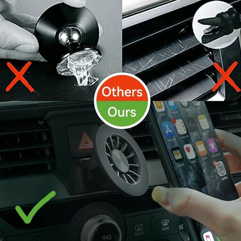 Fit Magnetic Magsafe Car phone Mount for Audi A4 S4 A5 S5 RS4 RS5 2017-2025 in Saudi Arabia