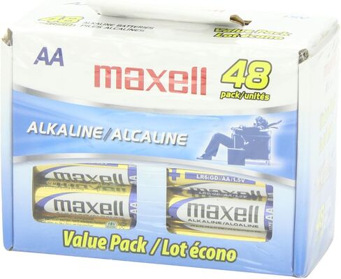 بطاريات قلوية طويلة الأمد من ماكسيل 723815 AAA - 36 قطعة، كمبيوتر in Saudi Arabia