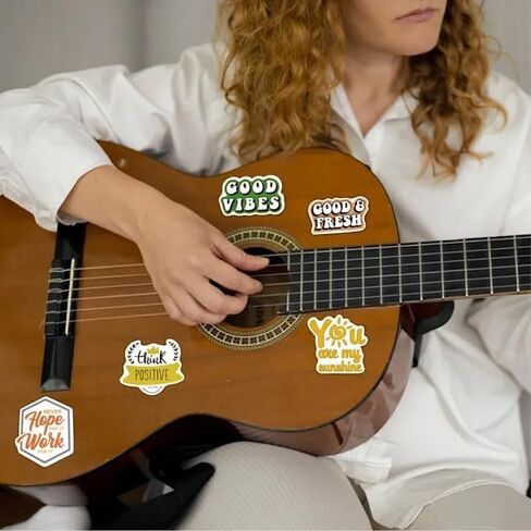 100 Positive Quote Stickers, Inspirational Stickers, Motivational Affirmations Stickers Decal for kids Children teens adults hydroflasks Vinyl Stickers for Laptop, Waterbottle, Students, Classroom in Saudi Arabia