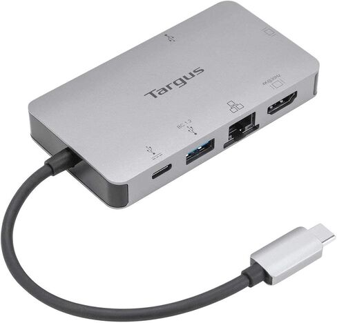 Targus USB-C Alt Mode Single Video 4K HDMI/VGA Adapter, Ethernet, 2 x USB-A with 100W Power Delivery Pass-Thru (DOCK419EUZ) in Saudi Arabia