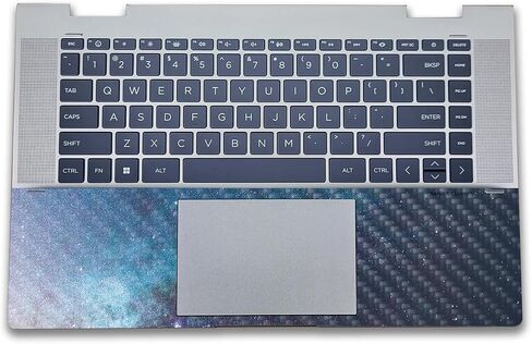 Carbon Fiber Laptop Skin Compatible with HP Envy x360 15" (2023) - Antique Purple - Premium 3M Vinyl Protective Wrap Decal Cover - Easy to Apply | Crafted in The USA by MightySkins in Saudi Arabia