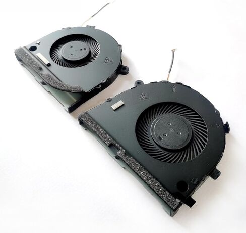 مروحة تبريد وحدة المعالجة المركزية + وحدة معالجة الرسومات لجهاز Dell Inspiron Game G5-5587 G3-3578 G3-3579 G3-3779 Series 0GWMFV 0TJHF2 FKB6 FKB7 DC28000KUF0 in Kuwait