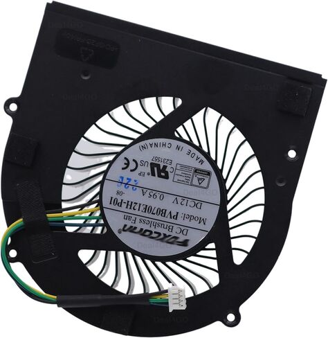 Deal4GO مروحة تبريد وحدة المعالجة المركزية 35 وات PVB070E12H P01 بديلة لجهاز Lenovo ThinkCentre M70Q M720Q M750Q M920Q M90Q P340 P350 Tiny 6 Desktop، أسود in Saudi Arabia