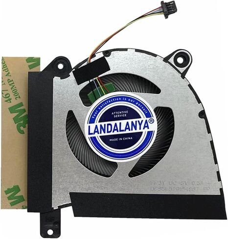 Replacement New Laptop CPU and GPU Cooling Fan for ASUS Rog Zephyrus G14 2022 GA402R GA402RJ GA402K GA402RK GA402RK-G14.R96800 Series DFS5L32G064867 FP50 DFS5L32G164867 FP3F DC5V 0.5A Fan in Saudi Arabia