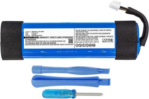 6800mAh High-Capacity Extended IBA001GA, GSP-2S2P-XT3A Battery Replacement Compatible with JBL Xtreme 3 Portable Waterproof Bluetooth Speaker in Saudi Arabia