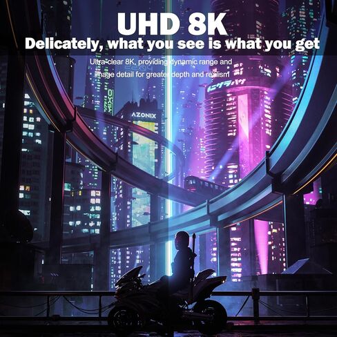 GELRHONR 360 Degree U Shape HDMI Adapter,HDMI 2.1 Male to Female 8K@60Hz Connector for Portable Display Monitor Accessories (2 Down Angle) in Saudi Arabia