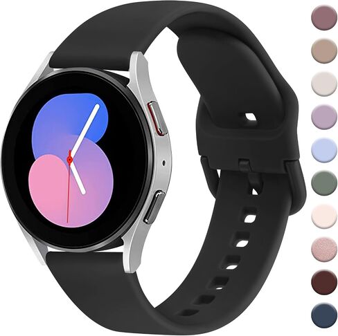 AK for Samsung Galaxy Watch 5 Band 40mm 44mm/Galaxy Watch 5 Pro Bands 45mm,20mm Soft Sport Strap for Galaxy Watch 5 in Saudi Arabia