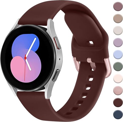 AK for Samsung Galaxy Watch 5 Band 40mm 44mm/Galaxy Watch 5 Pro Bands 45mm,20mm Soft Sport Strap for Galaxy Watch 5 in Saudi Arabia