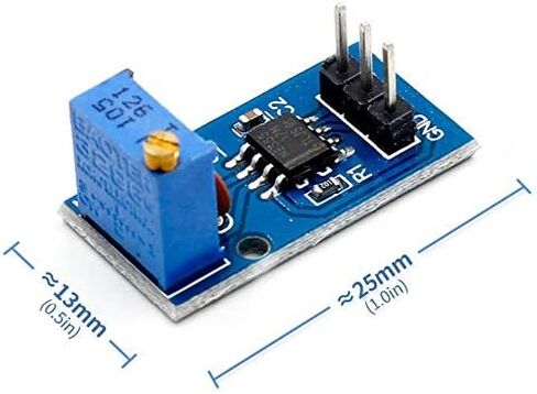 5 Pack NE555 Pulse Generator Adjustable Frequency Single Channel Output Module for Arduino Smart Car with Dupont Cable in Kuwait