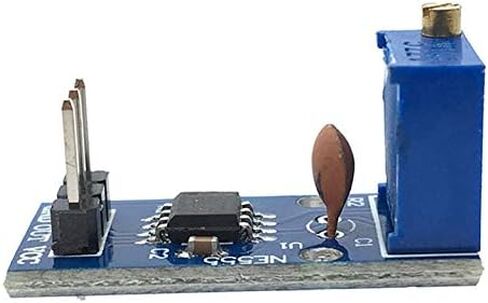 5 Pack NE555 Pulse Generator Adjustable Frequency Single Channel Output Module for Arduino Smart Car with Dupont Cable in Kuwait