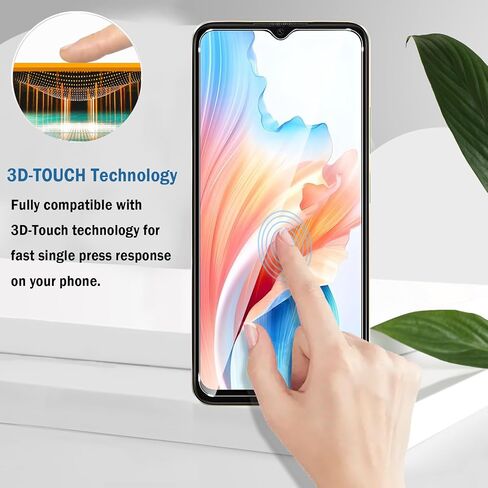 2 Pack Tempered Glass for Red Magic 9 Pro/9 Pro+/Red Magic 9S Pro/Red Magic 9S Pro+/Nubia Z60 Ultra Screen Protector,9H Hardness,Ultra Resistant,Anti-Fingerprints,No Bubbles,HD-Clear,Full Coverage in Saudi Arabia