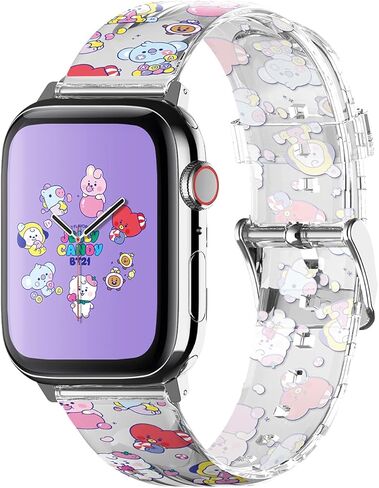 سوار elago BT21 متوافق مع سلسلة ساعات Apple ULTRA/SE/9/8/7/6/SE/5/4/3/2/1 [البضائع الرسمية] (38 مم، 40 مم، 41 مم) (7 نكهات) in Saudi Arabia