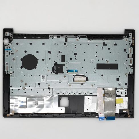 غطاء علوي بديل لمسند راحة اليد لجهاز Lenovo ThinkPad E14 Gen 2 Gen 3 Gen 4 Series غطاء علوي للكمبيوتر المحمول بإضاءة خلفية مجموعة لوحة المفاتيح وبصمات الأصابع تصميم أمريكي أسود in Saudi Arabia