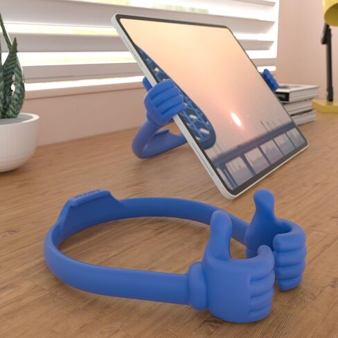 Honsky Thumbs Up 5 Pack Tablet Stand، حامل الكمبيوتر اللوحي، حامل عرض الكمبيوتر اللوحي للمكتب، حامل الكمبيوتر اللوحي الكسول، أفكار لتخزين الأشياء، لطيف عالمي، أسود، أزرق، أرجواني، أحمر، أخضر in Kuwait