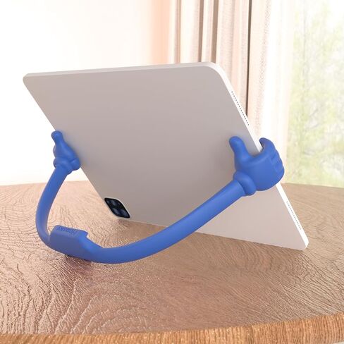 Honsky Thumbs Up 5 Pack Tablet Stand، حامل الكمبيوتر اللوحي، حامل عرض الكمبيوتر اللوحي للمكتب، حامل الكمبيوتر اللوحي الكسول، أفكار لتخزين الأشياء، لطيف عالمي، أسود، أزرق، أرجواني، أحمر، أخضر in Kuwait