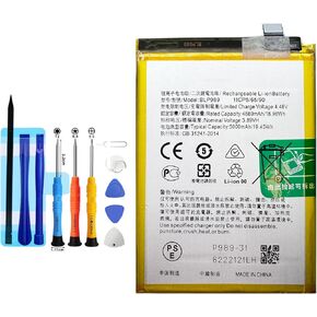 BLP989 Replacement Battery for OnePlus Nord N30 Battery,Rechargeable 0 Cycle Battery Compatible with OnePlus Nord N30 CPH2515 with Repair Tool Kits