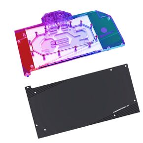Copper GPU Water Cooling Block GPU Waterblock Graphics Card Water Cooling Block for MSI GeForce RTX 4080 Suprim Gaming (5V ARGB RBW Aura Effect LED Lights GPU Block with Backplate)