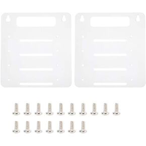 Hard Disk Drive Rack,Universal Lightweight Clear Acrylic 4 Layer Hard Disk Drive Rack 3.5 inch HDD Cage Tray for Desktop Computer