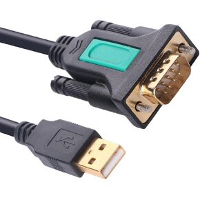 USB to RS232 Serial Cable PDA Standard DB9 Male 9 Pin 9P Adapter