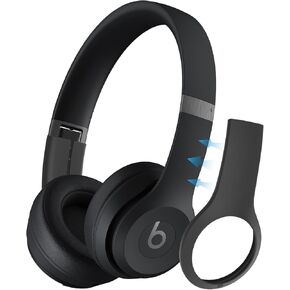 Beats Solo 4 Accessories, Silicone Case Compatible with Beats Solo 4 Telescopic Beam Cover, Anti-Scratch, Washable Protective Covers for Beats Solo 4 Wireless Headphones - Blue