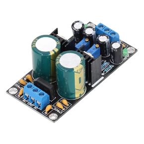 Power Regulator Module, AC 10-24V Voltage Regulator Module LM317 and LM337 Adjustable Power Supply Stabilized Board, Power Converters