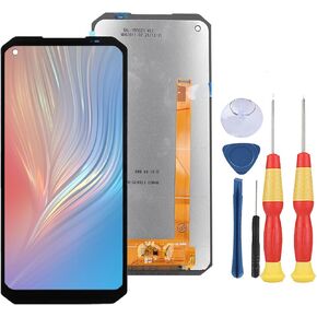 LCD Display Compatible with OUKITEL WP16 LCD Display Touch Screen Assembly Repair Replacement Parts with Tools