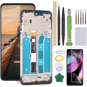 Screen for Motorola Moto G 5G 2022 XT2213-3 LCD Display Replacement for XT2213-3 Touch Screen Digitizer Assembly(with Frame)