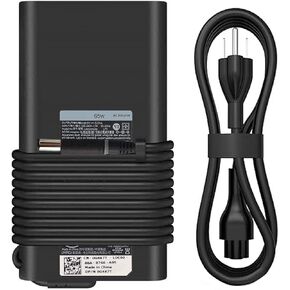 65W Laptop Charger Fit for Dell Latitude 5400 5490 5580 5590 7280 7290 7480 7490 e7470 e6420 e6430 e6440 e5450 e5540 LA65NM130 LA65NS2-01 19.5V 3.34A Tip 7.4mm AC Power Adapter (DELL 65W 7.4mm-4)