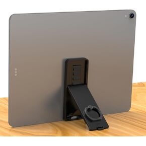 Tablet Ring Holder -Tablet Stand Adjustable Universal Tablet Hand Strap Holder, 360 Degrees Handle Grip Handle Grip with Adhesive Patch for iPad/Galaxy Tab and All 7-11" Tablets, UP Black-2PC