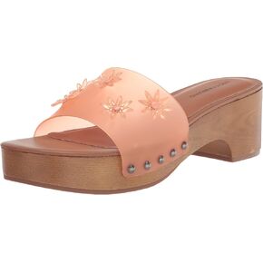 Lucky Brand Women's Fallyn Platform Sandal, Coral Sands, 7.5