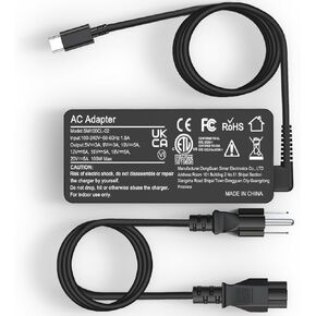 شاحن كمبيوتر محمول USB C بقدرة 100 وات، بديل شاحن Mac Book Pro، متوافق مع Mac Book Air 2020 Mac Book Pro 16/14/13 بوصة M2 M1 2022 2021، محول عالمي مع كابل USB-C للشحن السريع in Kuwait