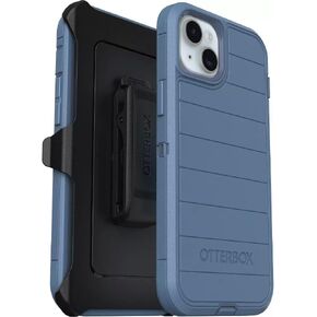 OtterBox iPhone 15 Plus & iPhone 14 Plus (Only) - Defender Series Case - Realtree Blaze Edge (Camo) - Rugged & Durable - with Port Protection - Holster Clip Includes - Microbial Defense Protection
