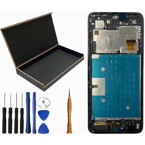 LCD Screen Display(pantalla) Touch Digitizer Assembly with Frame Replacement for TCL 40XE 40 XE/TCL 40X 40 X T609SPP T609DL T609M 6.56"